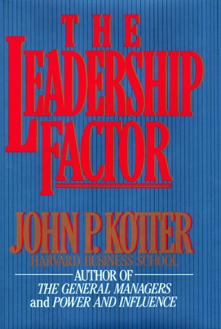 the leadership factor, book by john kotter