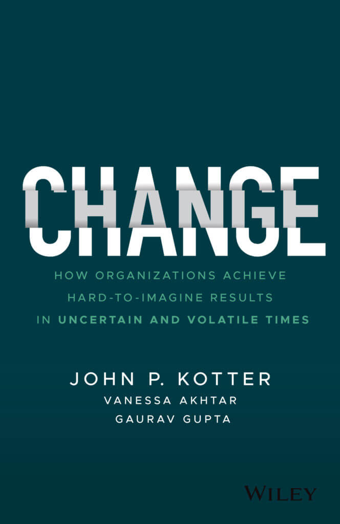 Change book by John P. Kotter, book cover