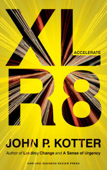 Accelerate - XLR8 by John P. Kotter, book cover