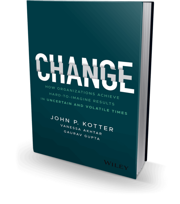Change book by John Kotter