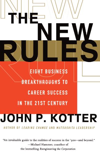 the new rules, book by john kotter book cover