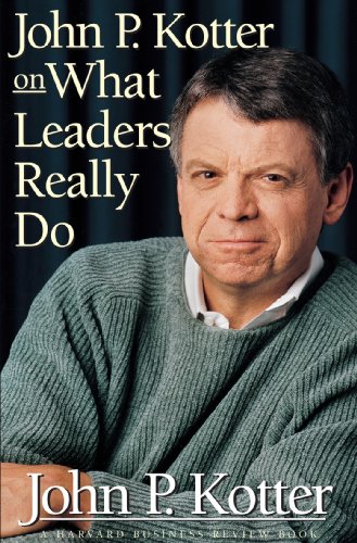 what leaders really do, book by john kotter, book cover