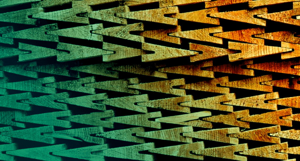 Wooden Arrow Blocks, Gradient shadow