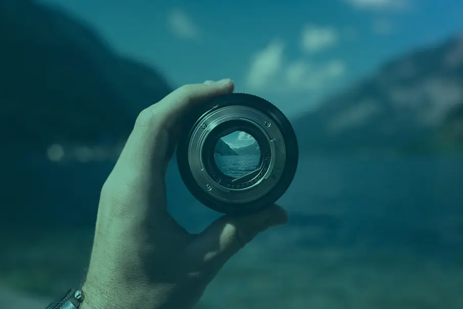 A camera lens