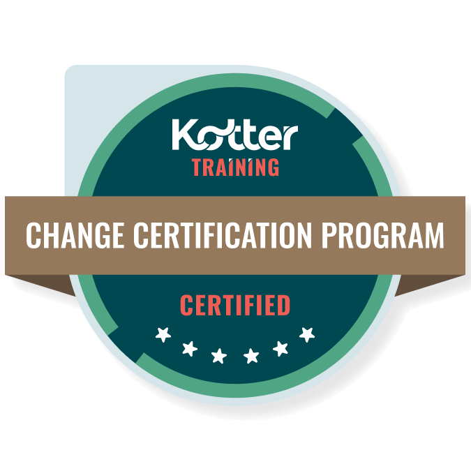 Kotter Badge - Change Certification
